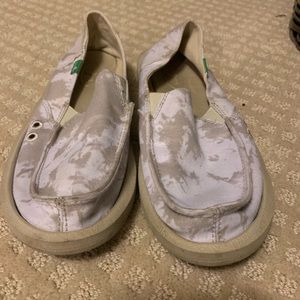 Sanuk slip ons